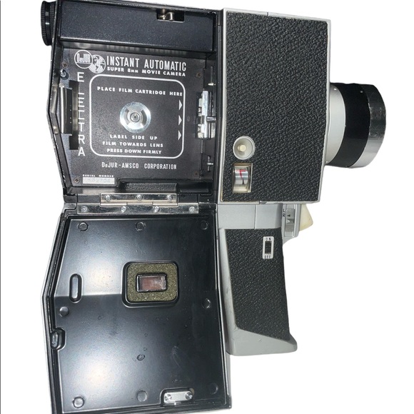 🔥 VTG UNTESTED DeJur Super Eight Slow Motion Camera Electra 250 f/1.8 12-30mm🔥 - Picture 3 of 7